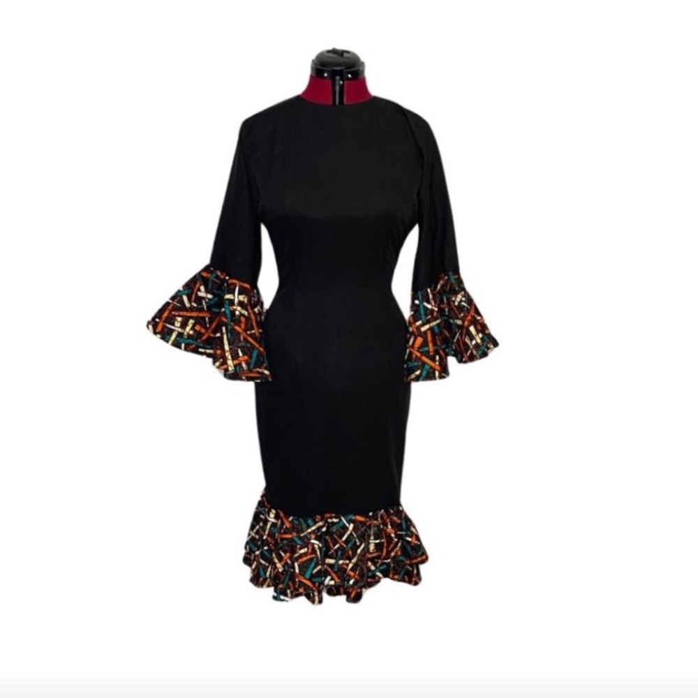 Ankara short gown for women party and wedding